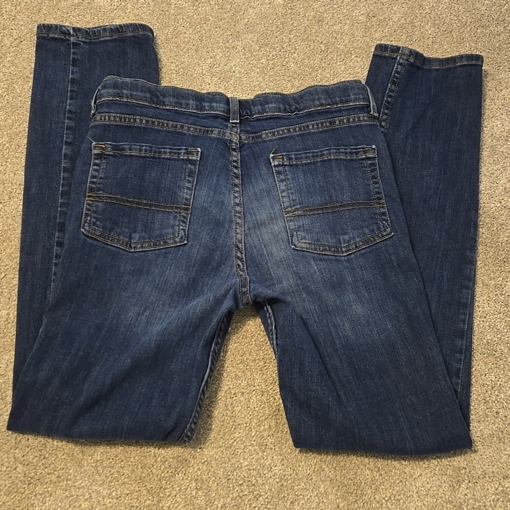 Arizona Jean Company Blue Straight Jeans Boys Size 16 Reg - Picture 4 of 4